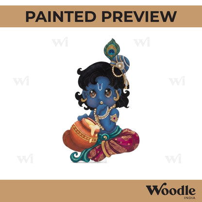 Krishna Ji Pre Marked MDF Design 60