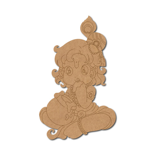 Krishna Ji Pre Marked MDF Design 60