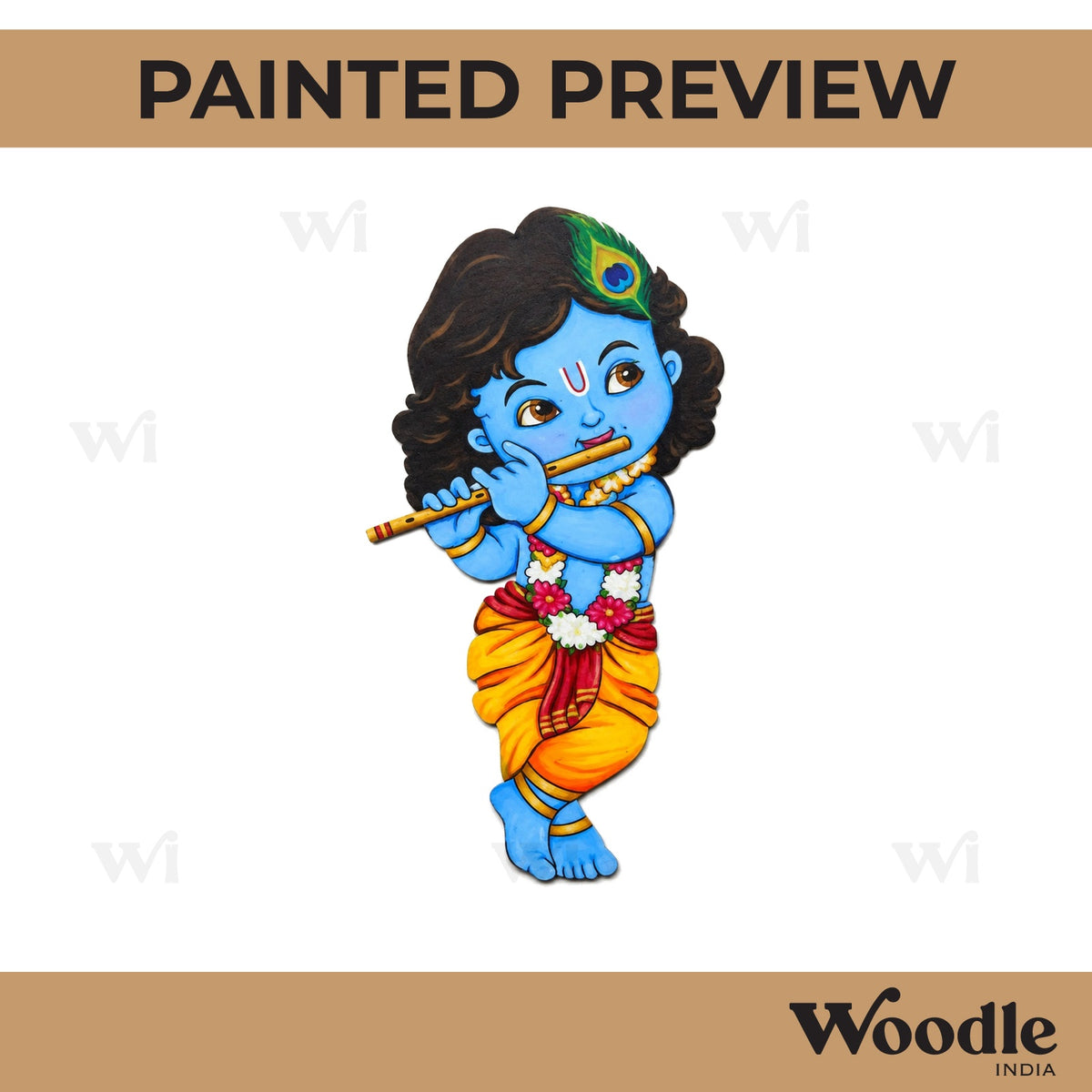Krishna Ji Pre Marked MDF Design 62