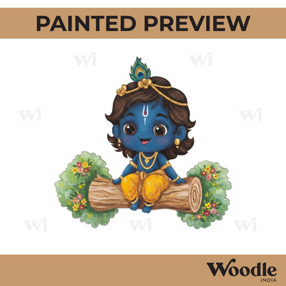 Krishna Ji Pre Marked MDF Design 64