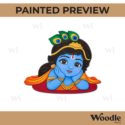 Krishna Ji Pre Marked MDF Design 65
