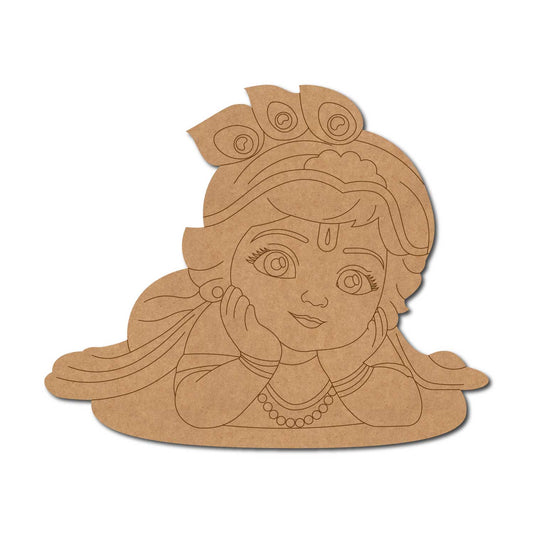 Krishna Ji Pre Marked MDF Design 65