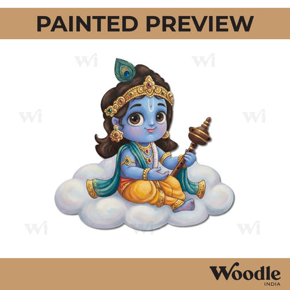 Krishna Ji Pre Marked MDF Design 67
