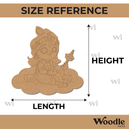 Krishna Ji Pre Marked MDF Design 67