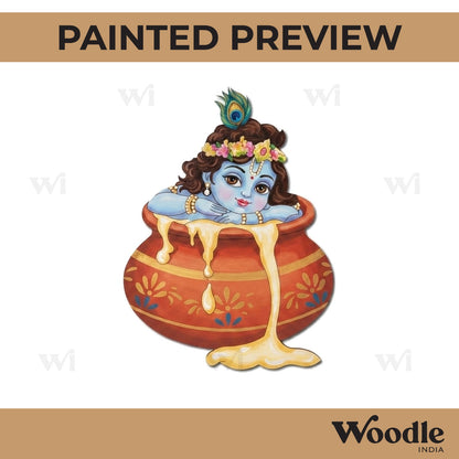 Krishna Ji Pre Marked MDF Design 68