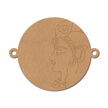 Krishna Rakhi Pre Marked MDF Design 1