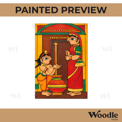 Krishna Sudama Pre Marked Base MDF Design 1