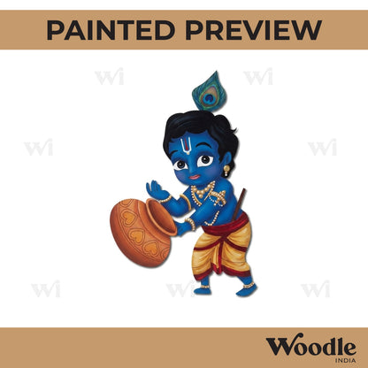 Krishna Ji Pre Marked MDF Design 71