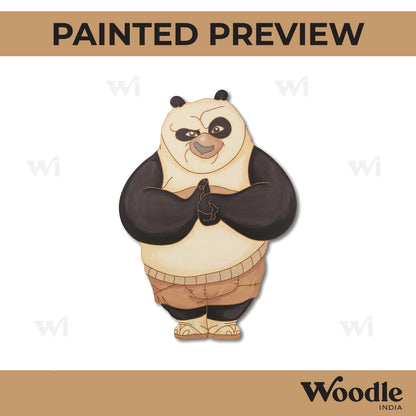 Kung Fu Panda Pre Marked MDF Design 3