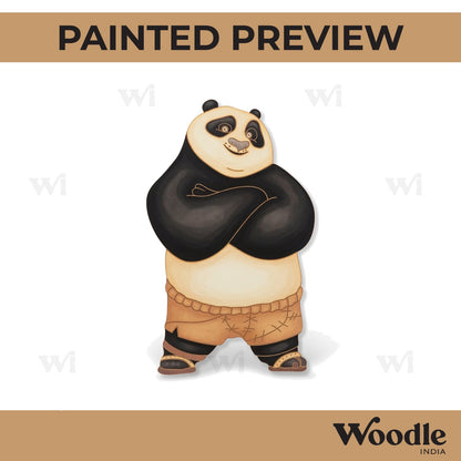 Kung Fu Panda Pre Marked MDF Design 4