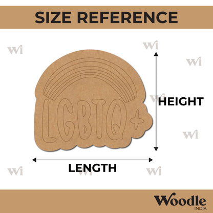 LGBTQ+ Pre Marked Base MDF Design 2