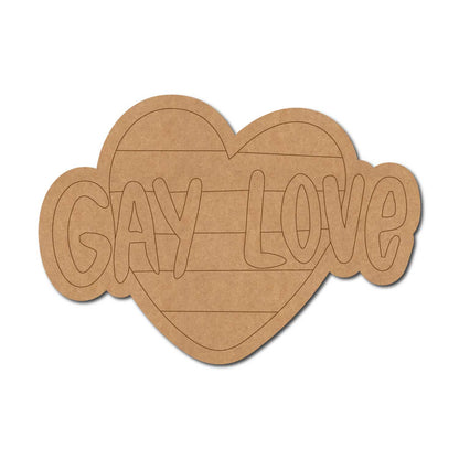 LGBTQ+ Pre Marked Base MDF Design 3
