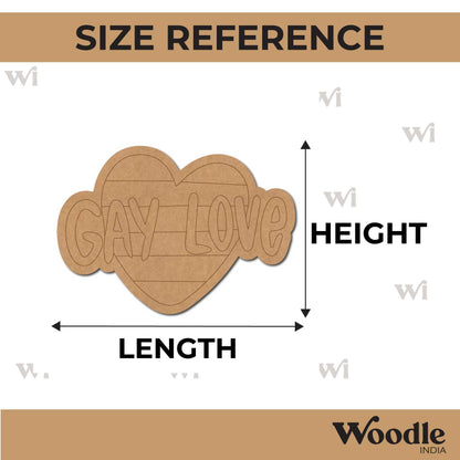 LGBTQ+ Pre Marked Base MDF Design 3