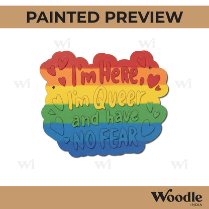 LGBTQ+ Pre Marked Base MDF Design 4