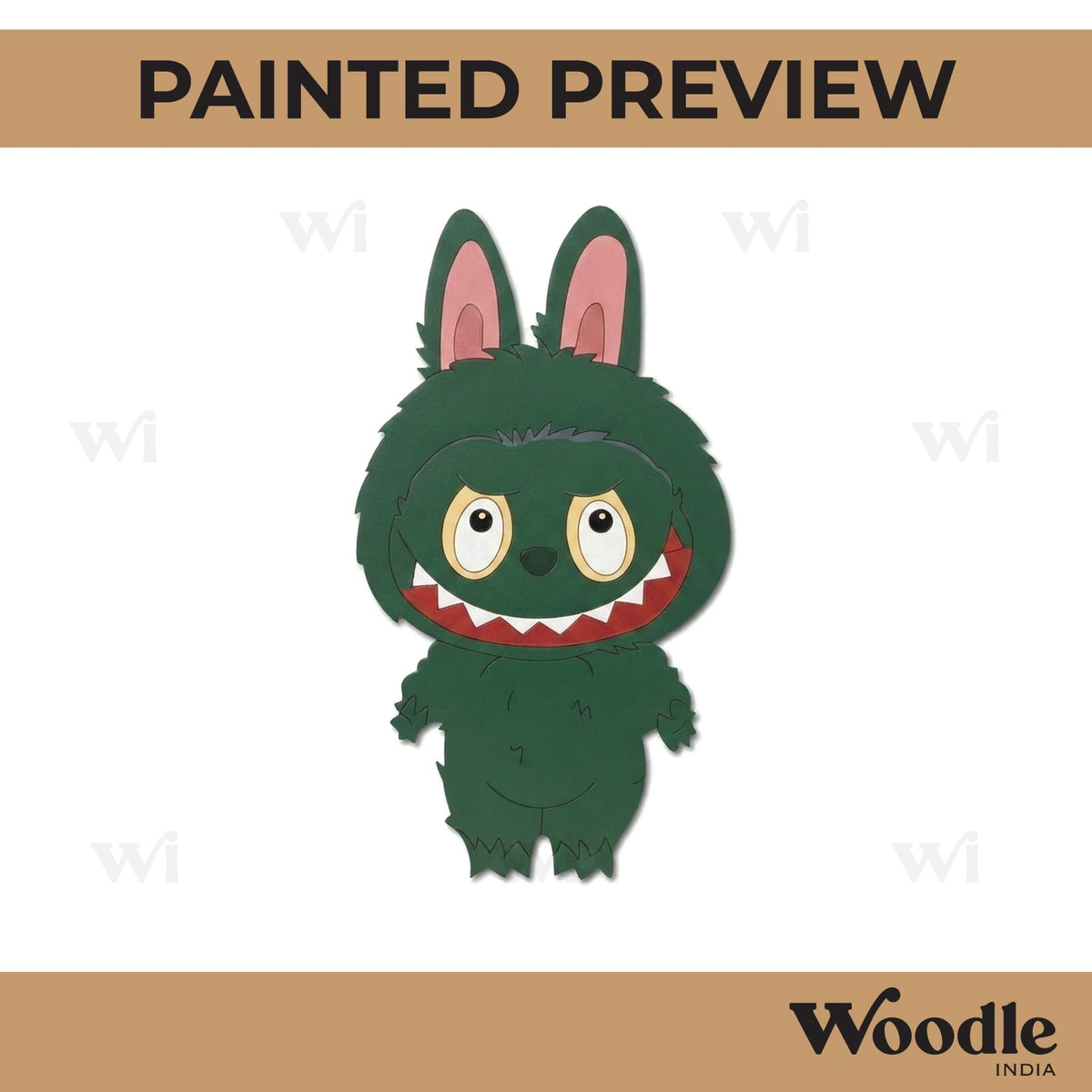 Labubu Pre Marked MDF Design 2