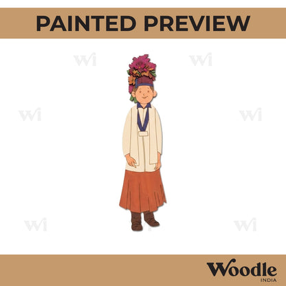 Ladakh Man Pre Marked MDF Design 2