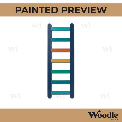 Ladder Stairs Cutout MDF Design 2