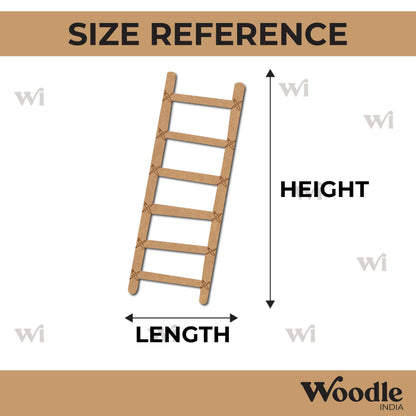 Ladder Stairs Pre Marked MDF Design 1