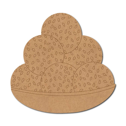 Laddo Bowl Pre Marked MDF Design 1