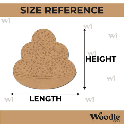 Laddo Bowl Pre Marked MDF Design 1