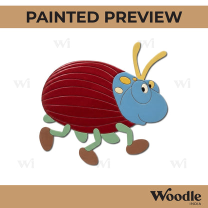 Ladybug Pre Marked MDF Design 2