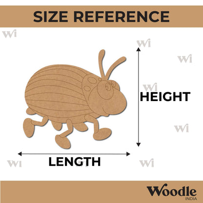 Ladybug Pre Marked MDF Design 2