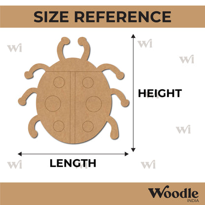 Ladybug Pre Marked MDF Design 3