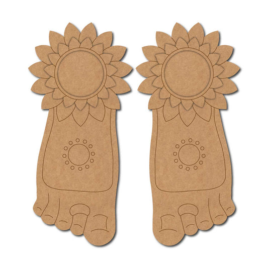 Lakshmi Charan Diya Tealight Holder Set Pre Marked MDF Design 1