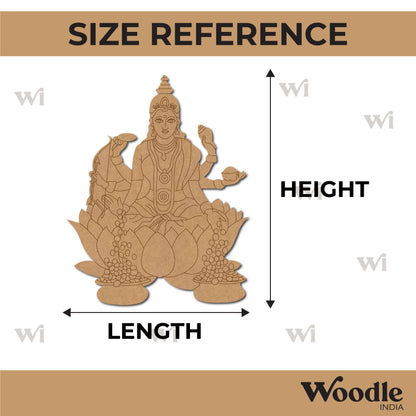 Lakshmi Ji Pre Marked MDF Design 10