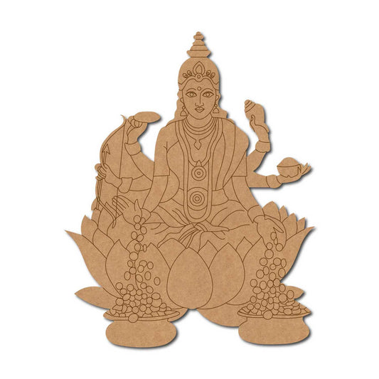 Lakshmi Ji Pre Marked MDF Design 10