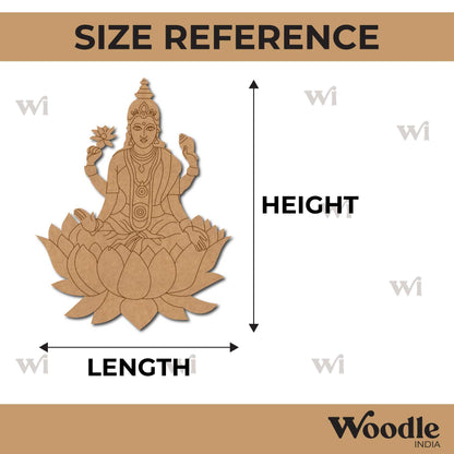 Lakshmi Ji Pre Marked MDF Design 11