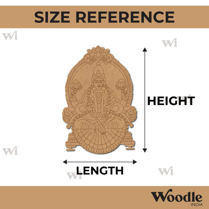 Lakshmi Ji Pre Marked MDF Design 12