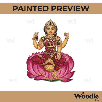 Lakshmi Ji Pre Marked MDF Design 3