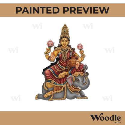 Lakshmi Ji Pre Marked MDF Design 8