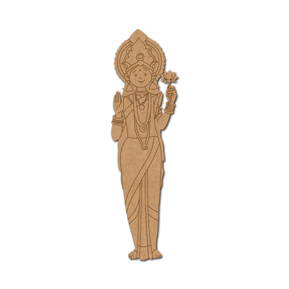 Lakshmi Ji Pre Marked MDF Design 9