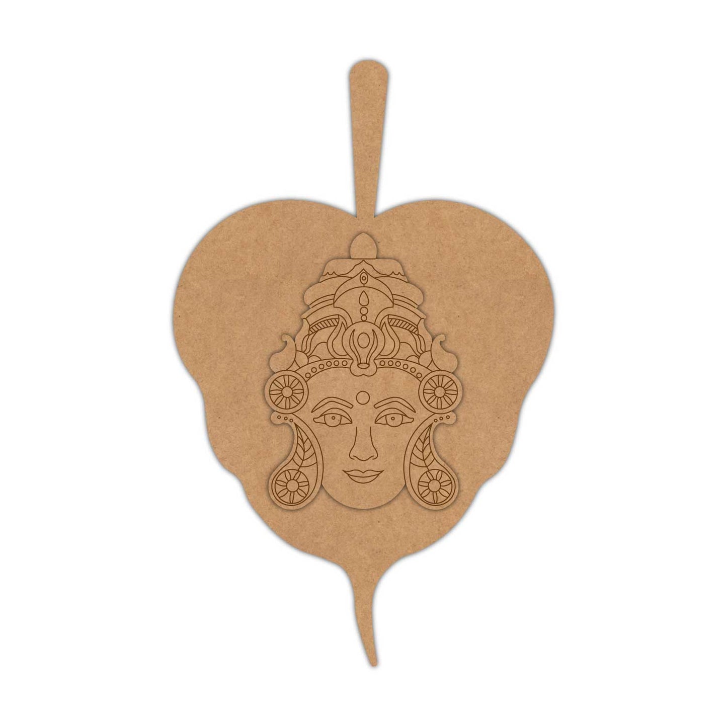 Lakshmi Leaf Pre Marked Base MDF Design 1