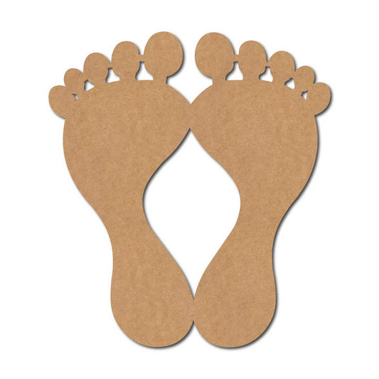 Lakshmi Paul Feet Cutout MDF Design 4