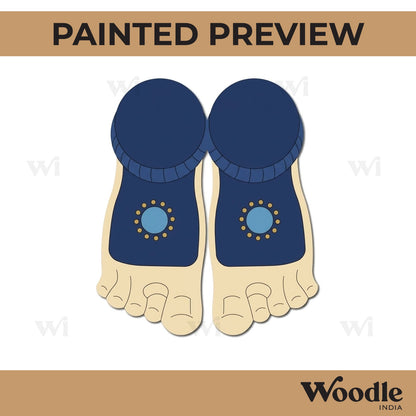 Lakshmi Paul Feet Pre Marked MDF Design 2