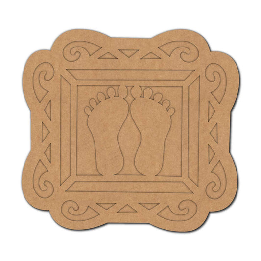 Lakshmi Paul Feet Two Layered Base MDF Design 2