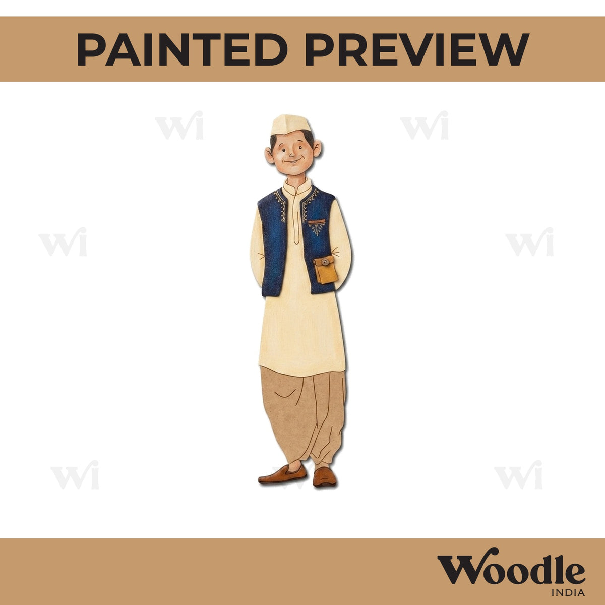 Lal Bahadur Shastri Pre Marked MDF Design 1