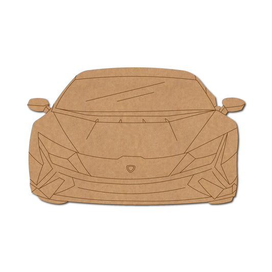 Lamborghini Supercar Pre Marked MDF Design 1