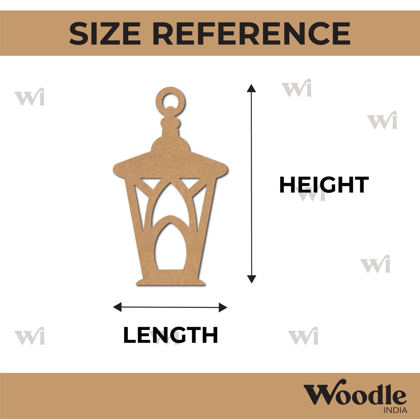 Lamp Cutout MDF Design 10