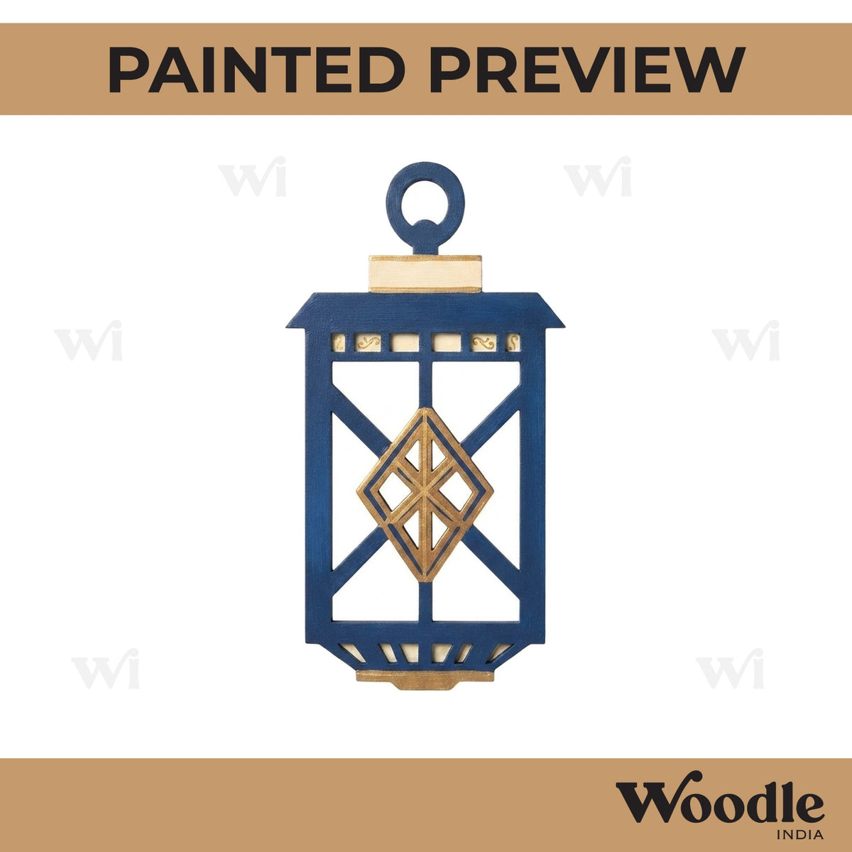 Lamp Cutout MDF Design 11