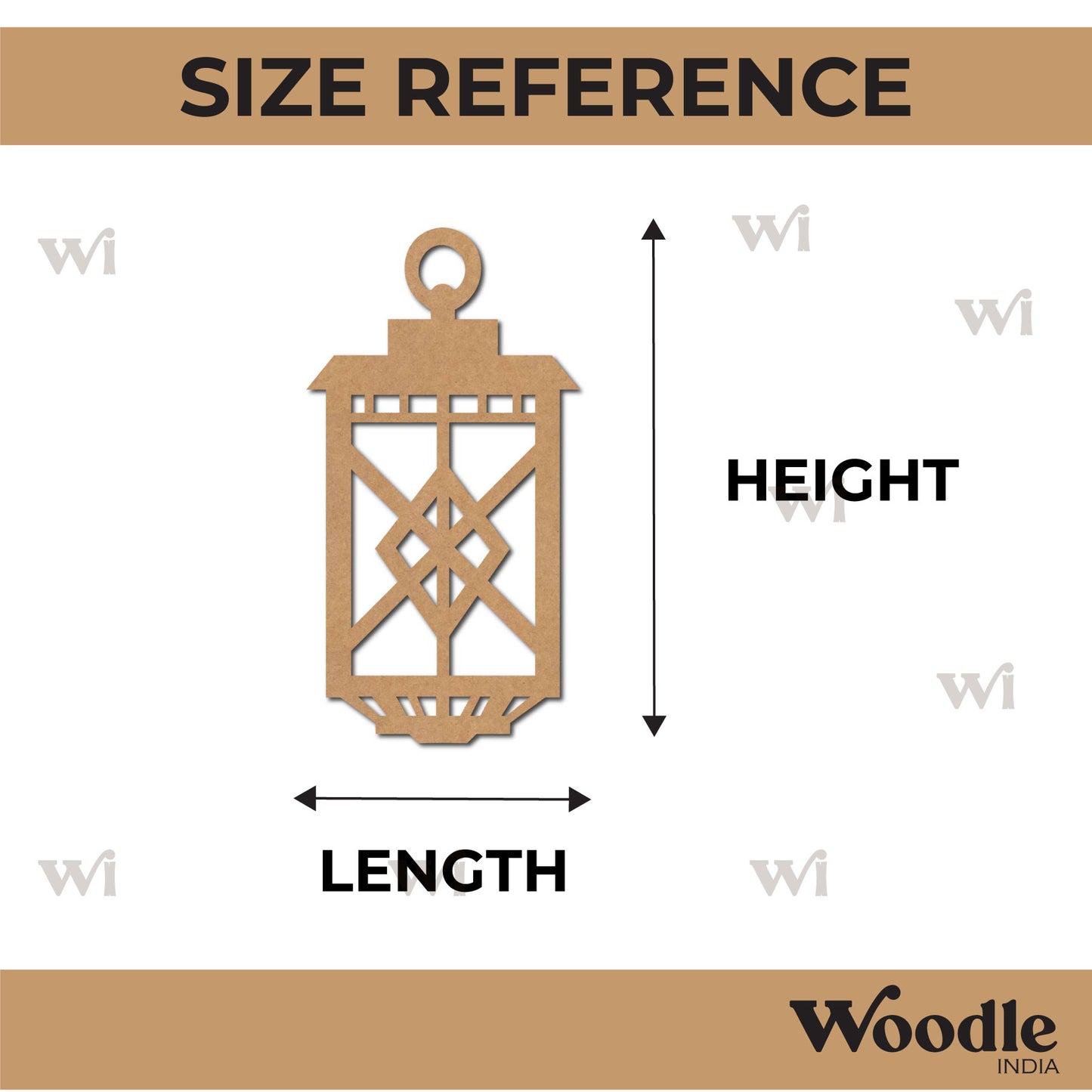Lamp Cutout MDF Design 11