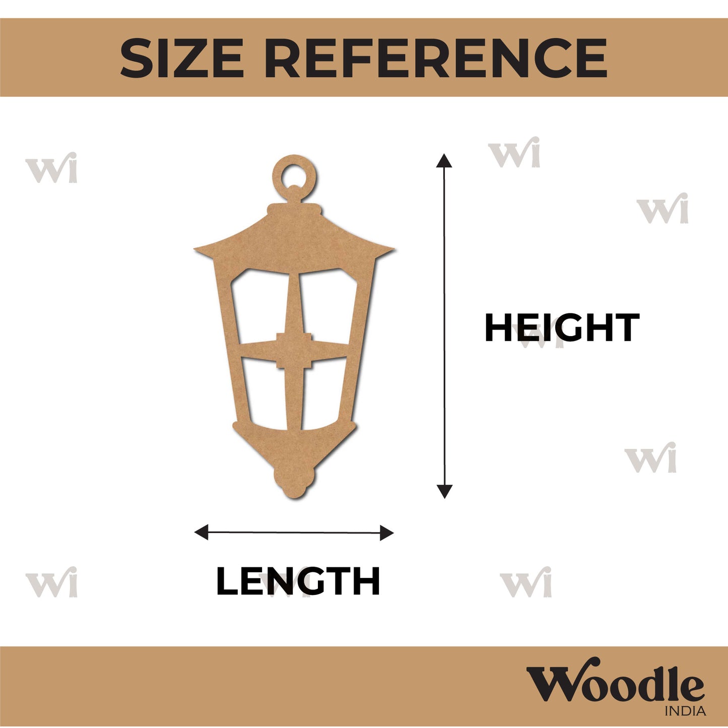 Lamp Cutout MDF Design 13