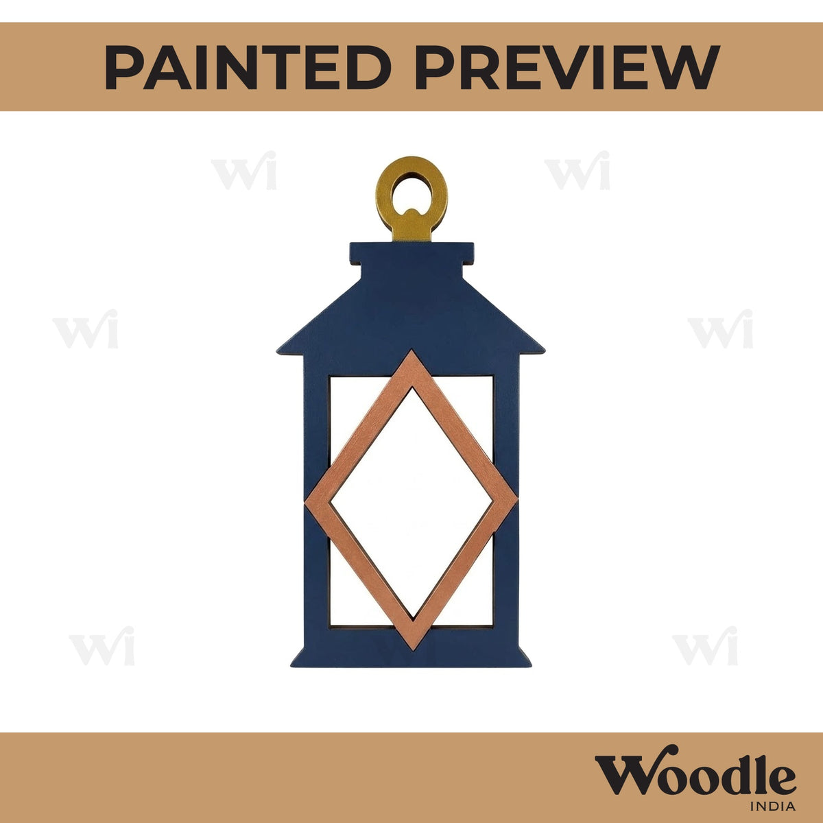 Lamp Cutout MDF Design 3