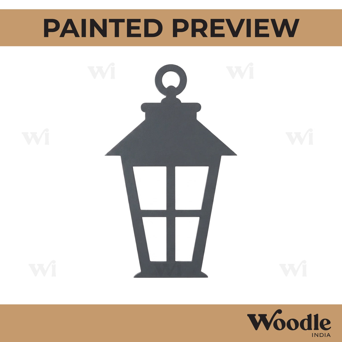 Lamp Cutout MDF Design 6