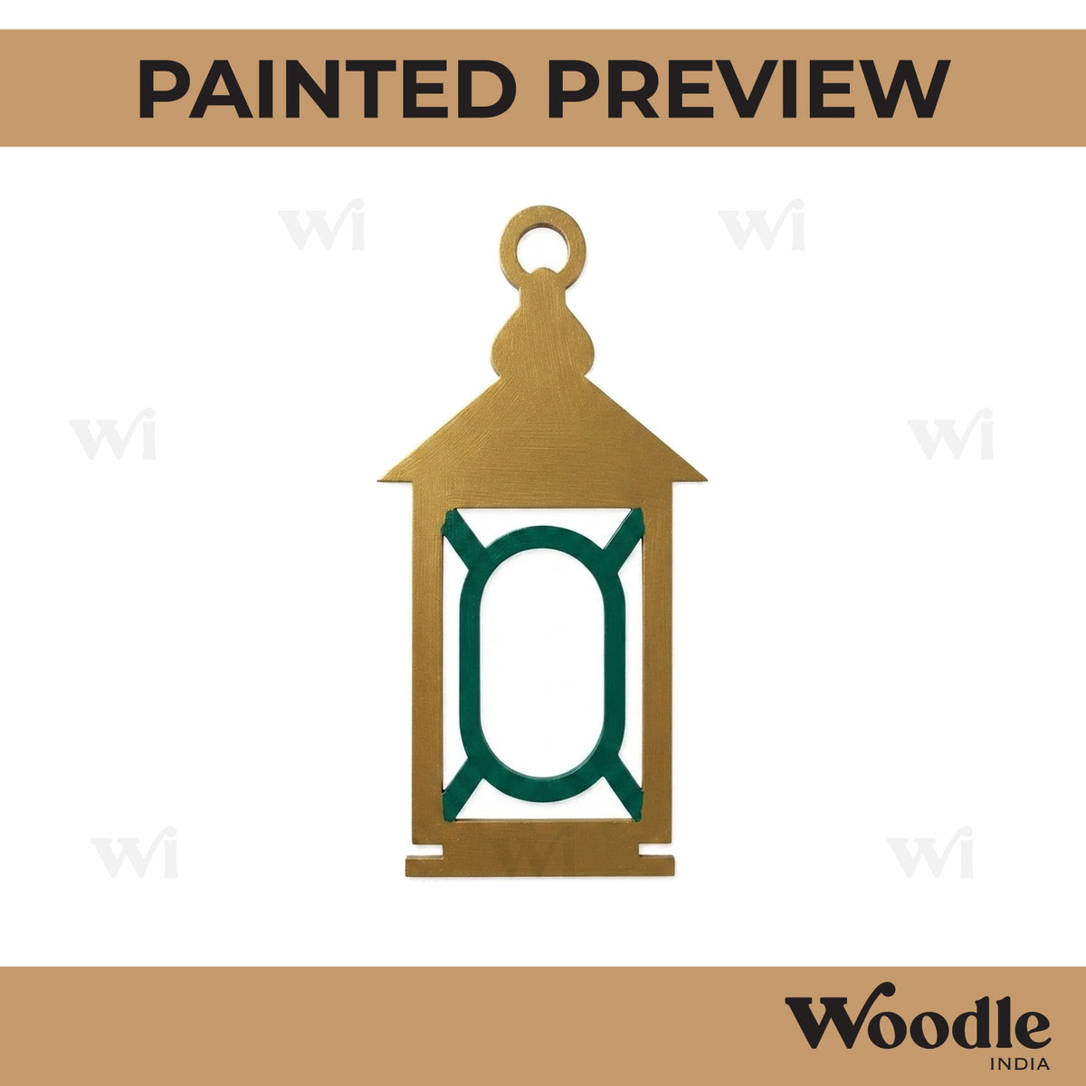 Lamp Cutout MDF Design 7