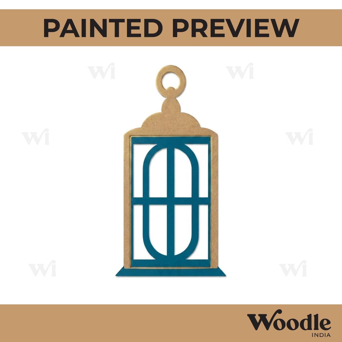 Lamp Cutout MDF Design 9