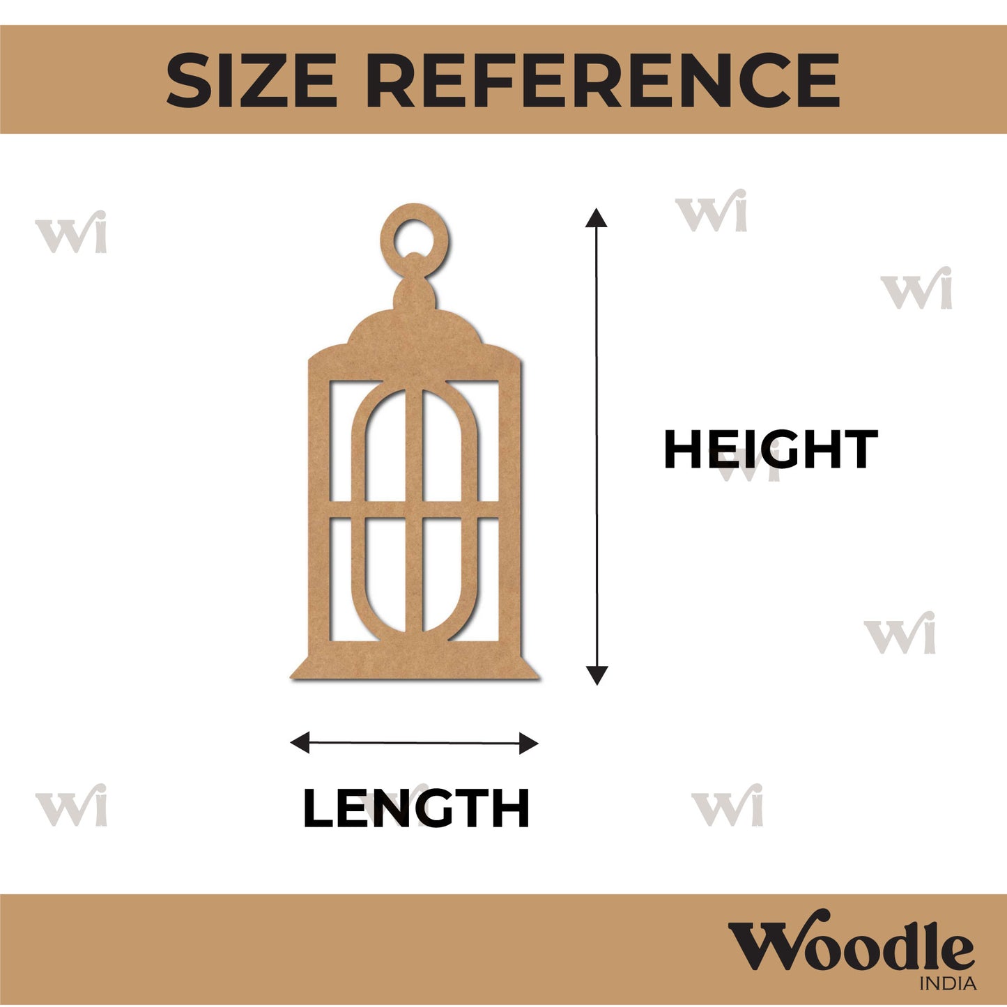 Lamp Cutout MDF Design 9